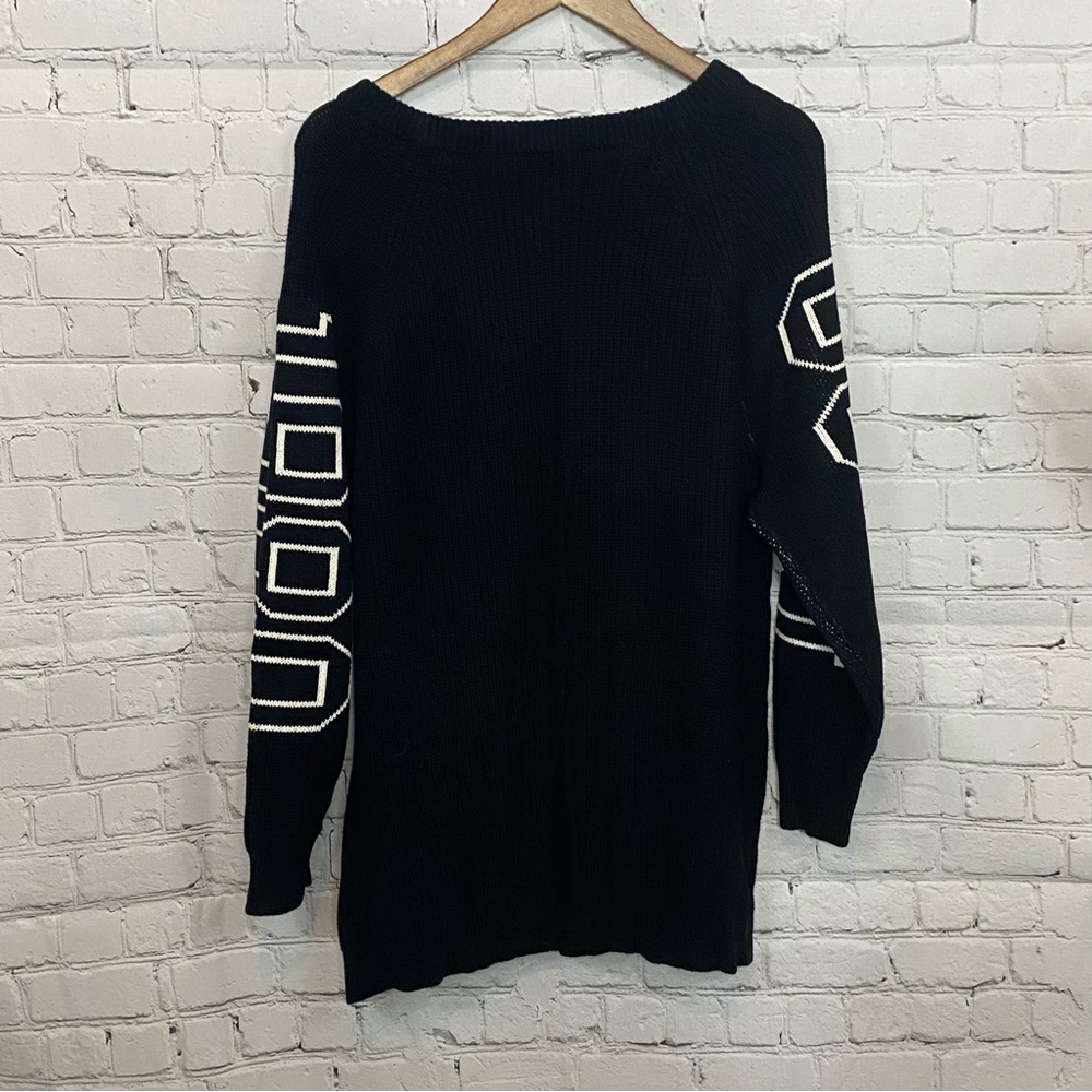 Express black and white logo sweater - Picture 2 of 7
